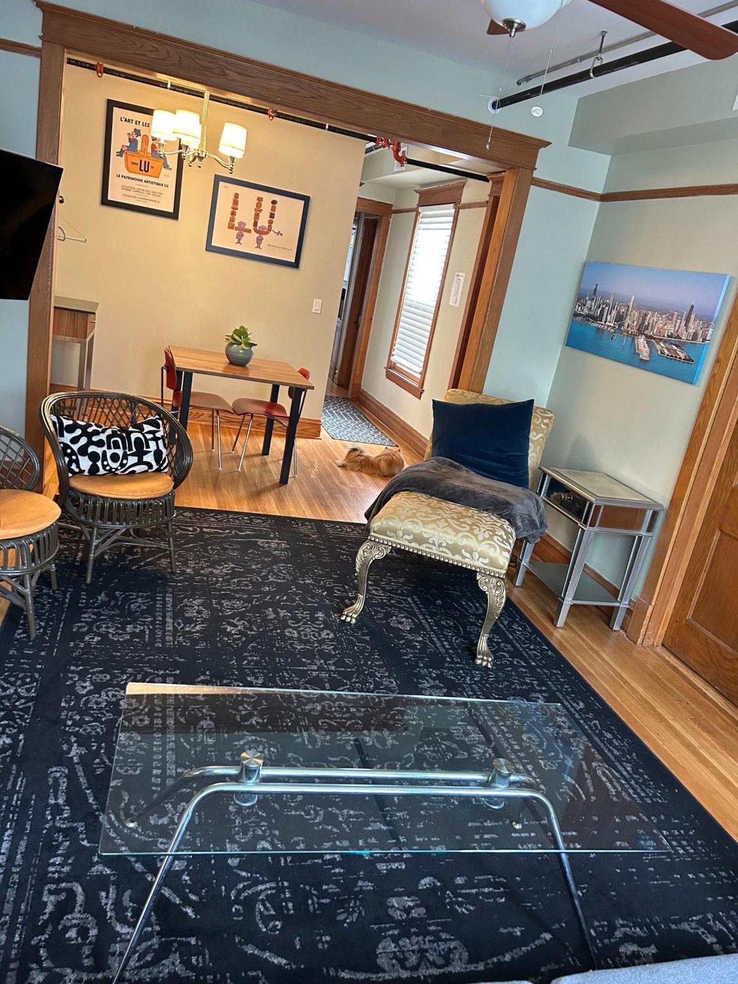 שיקגו Blue Room In Dorothy'S Bnb מראה חיצוני תמונה